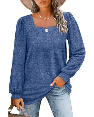 Elena – Luxe Dames Longsleeve Top