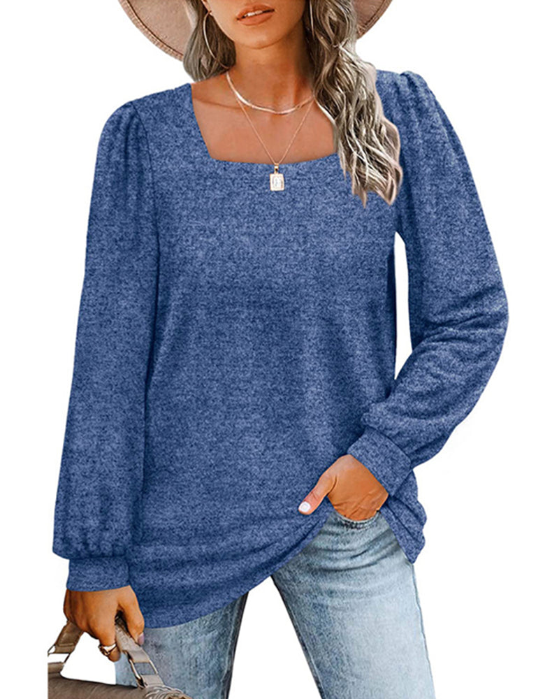 Elena – Luxe Dames Longsleeve Top