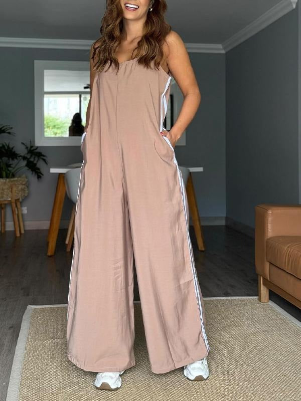 MariaTeresa Vierkante Hals Jarretel Jumpsuit