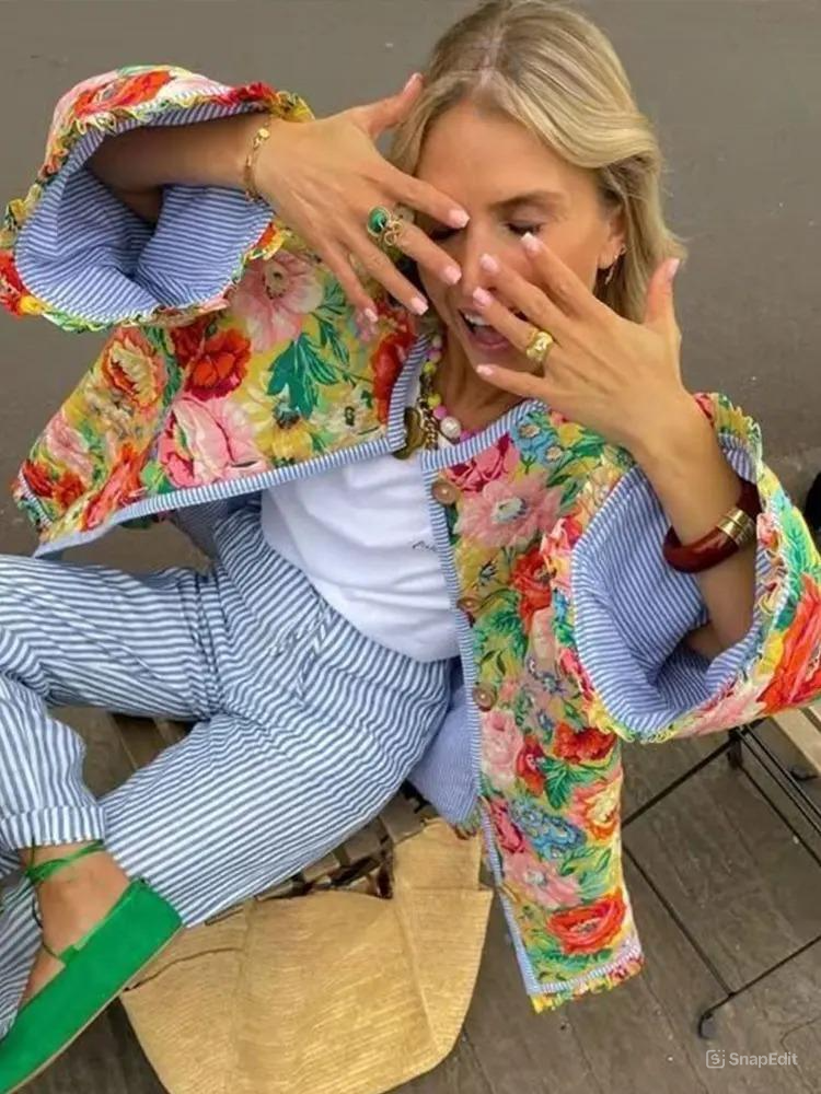 IsabellaCapri Retro Chic Jassen Voor Vrouwen