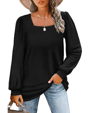 Elena – Luxe Dames Longsleeve Top