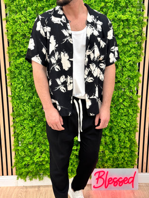 RenzoVitali Mykonos overhemd met patroon