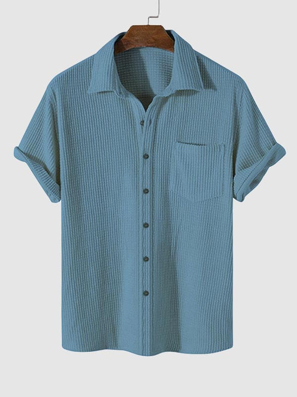 LucaRomano Heren Corduroy Overhemd