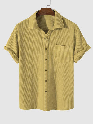 LucaRomano Heren Corduroy Overhemd