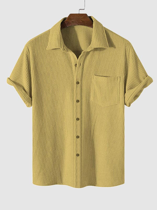 LucaRomano Heren Corduroy Overhemd