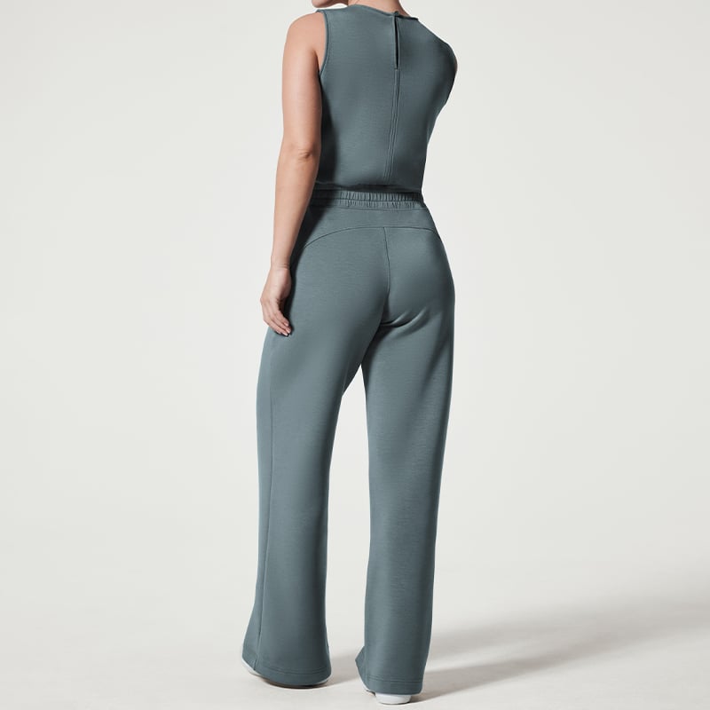 Elena – Dames Jumpsuit met Wijde Pijpen