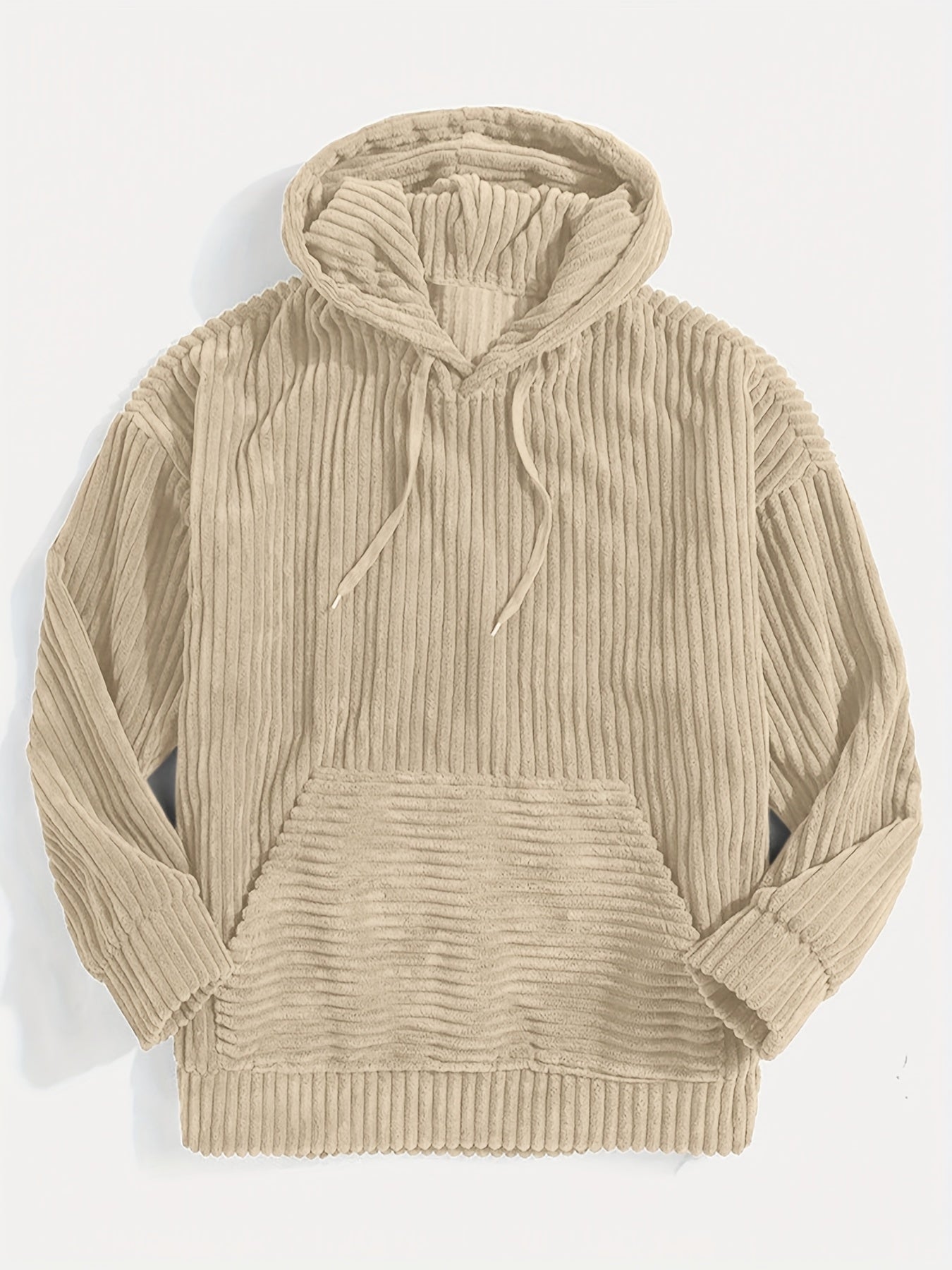 Vercato – Relaxte Corduroy Heren Hoodie