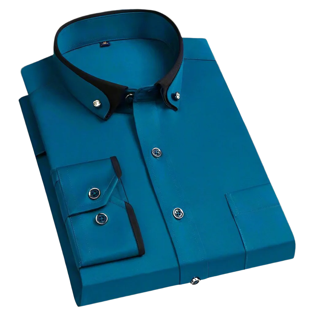 Lorenzo – Klassiek Heren Overhemd met Lange Mouwen