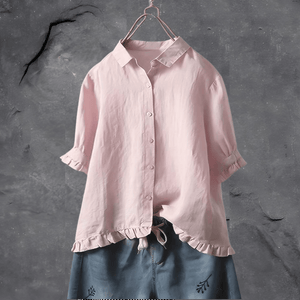 ClaraMoretti Elegant Overhemd Voor Vrouwen