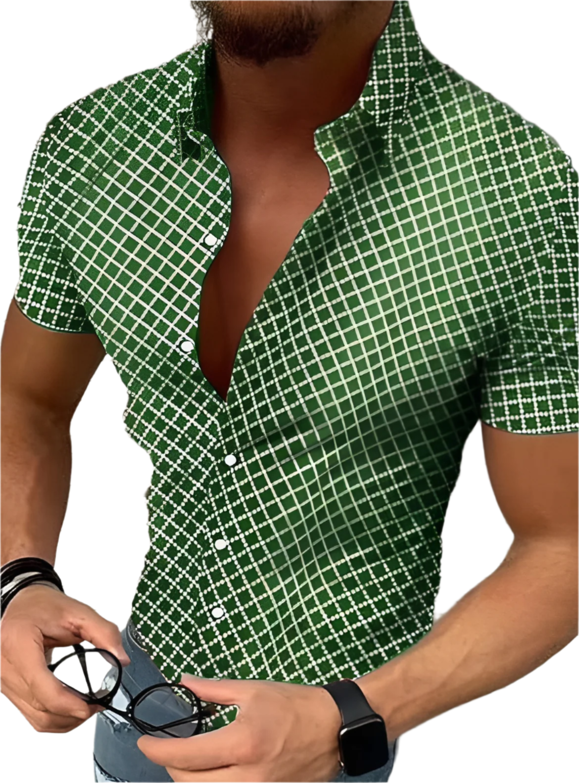 Luca – StretchFit Heren Overhemd met Casual Look