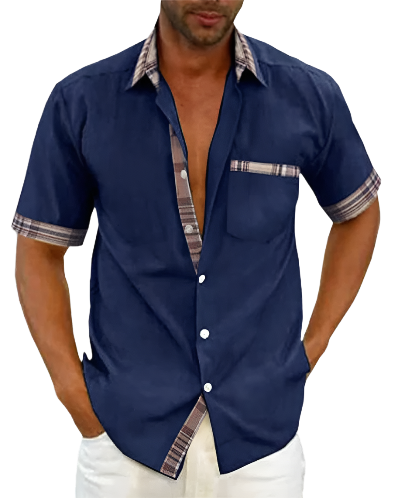 Alessandro – Ademend Katoenen Overhemd voor Heren