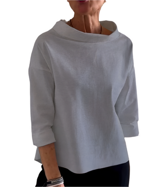 Isabella – Elegante Dames 3/4 Mouwen Top