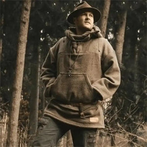 Paolo Heren Vintage Vetersluiting Hoodie