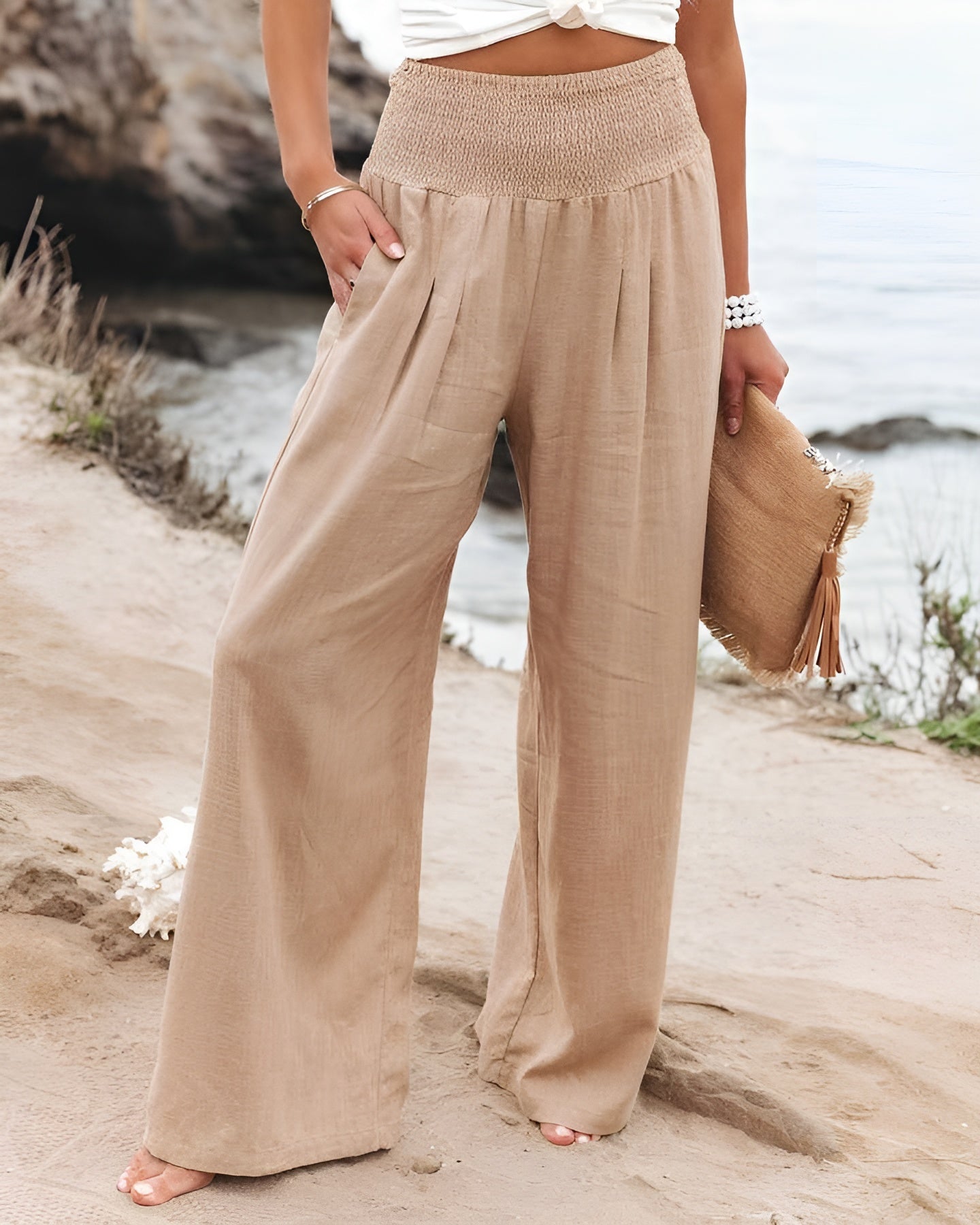 Isabella – Relaxed-Fit Dames Strandbroek