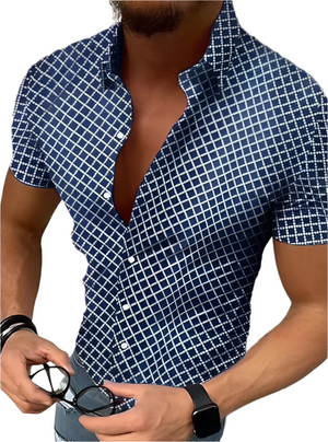 Luca – StretchFit Heren Overhemd met Casual Look