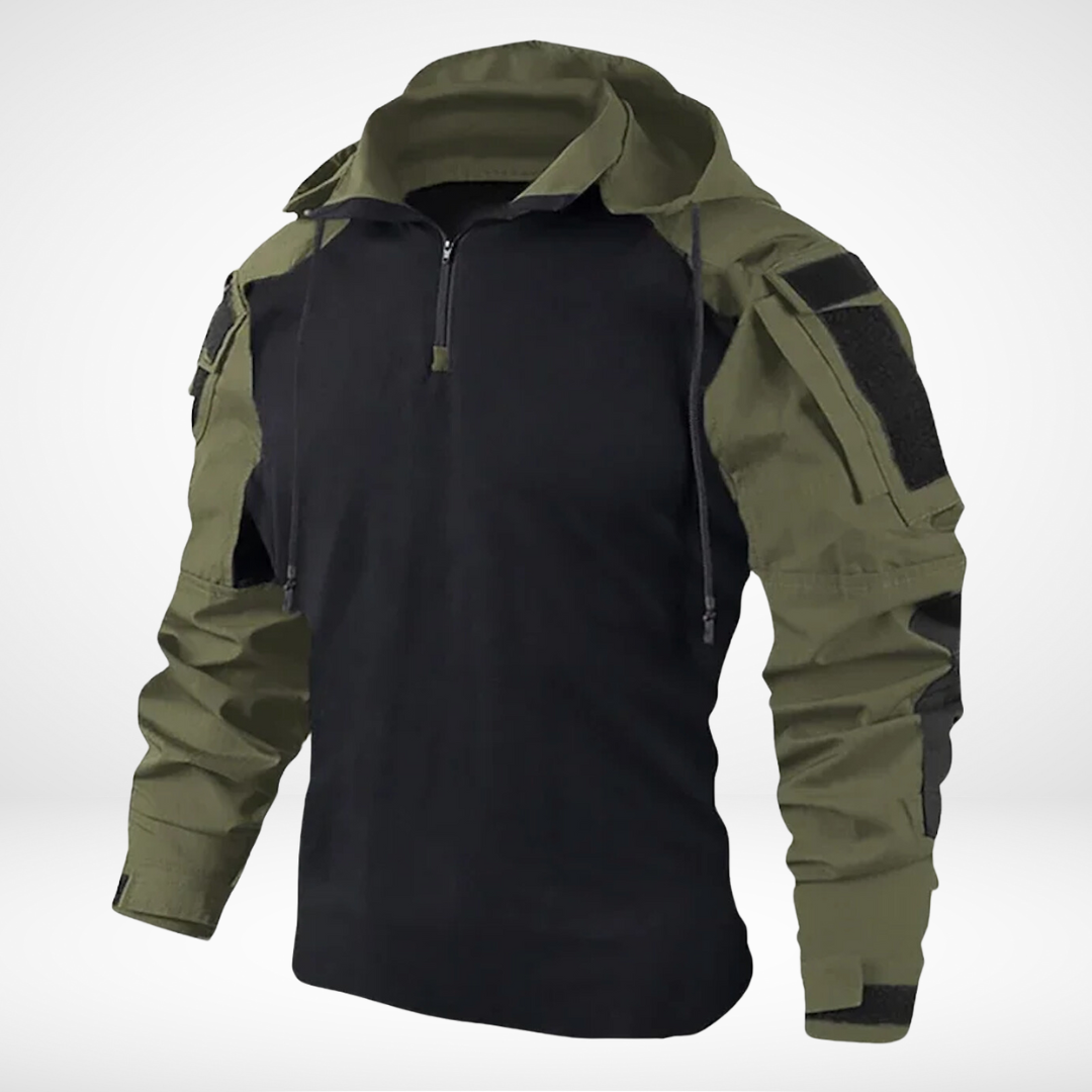 VitoMancini Lange Mouw Shirt Camo Voor Mannen