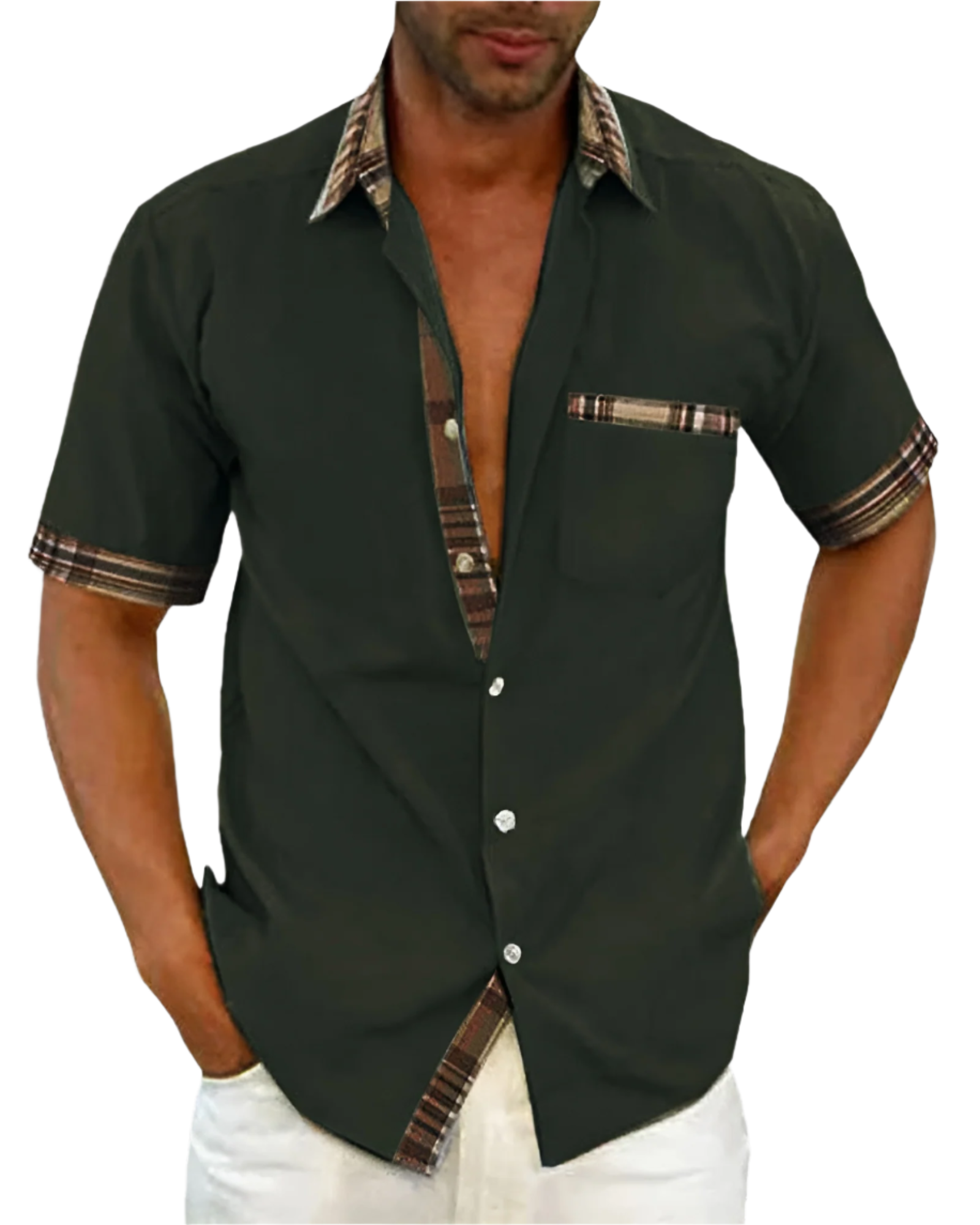 Casimir – Korte Mouwen Klassieke Overhemd voor Heren