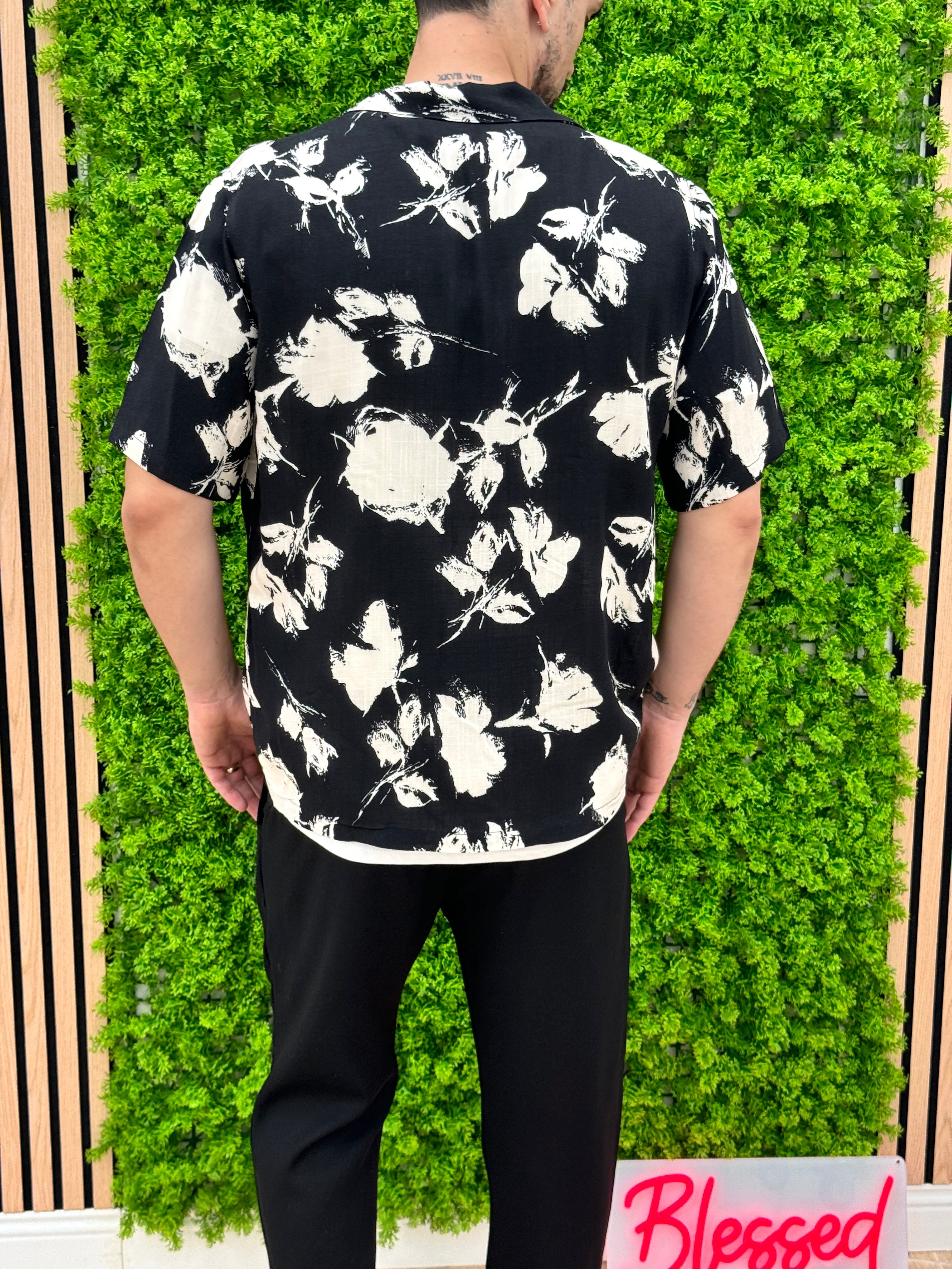 RenzoVitali Mykonos overhemd met patroon