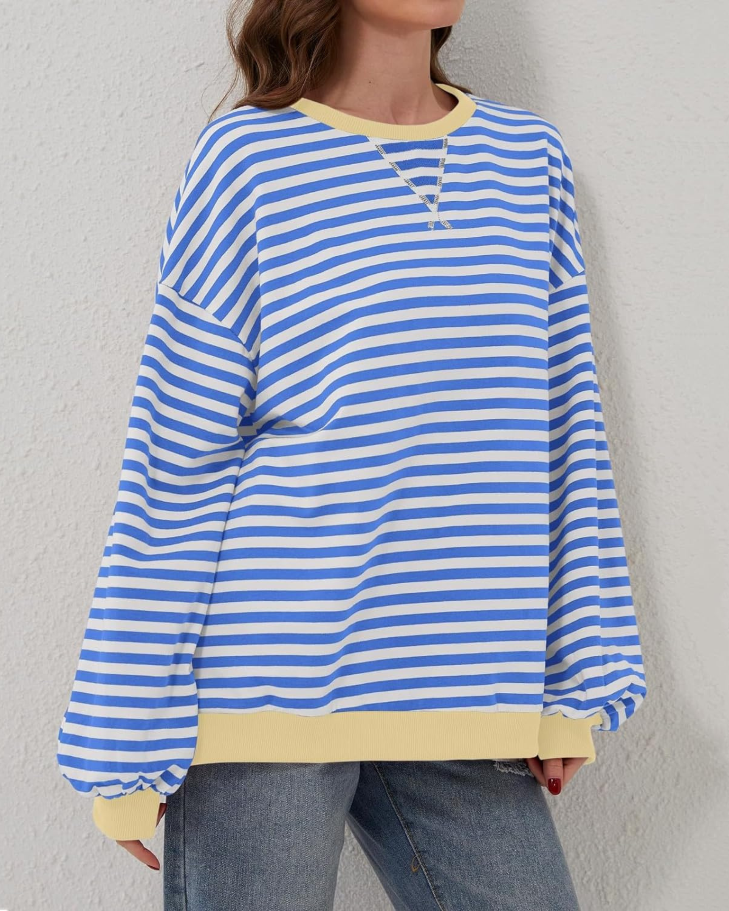 DanteGiordano Sweatshirt Met Lange Mouw Voor Vrouwen