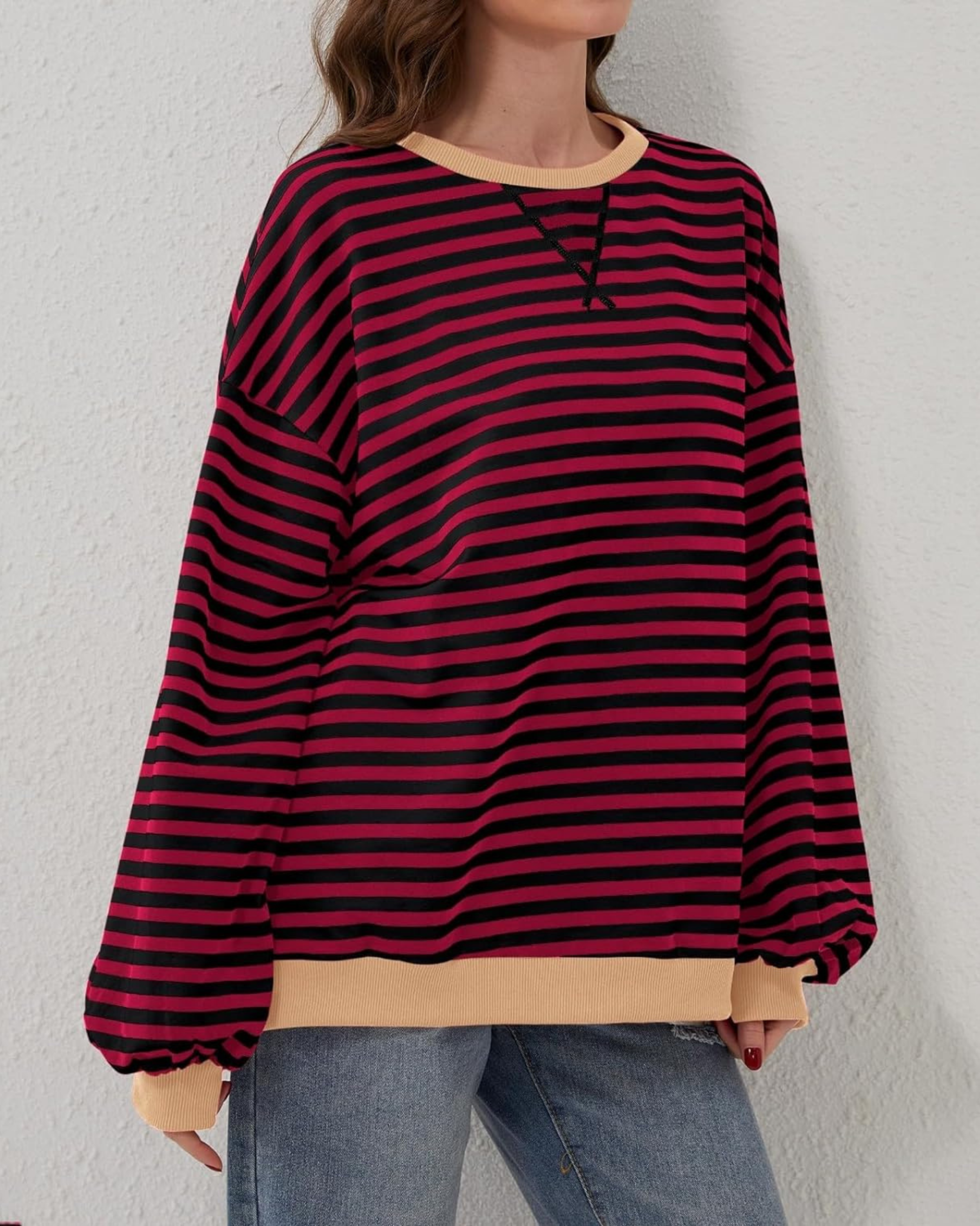DanteGiordano Sweatshirt Met Lange Mouw Voor Vrouwen