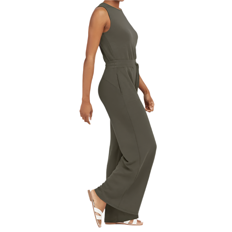 Elena – Dames Jumpsuit met Wijde Pijpen