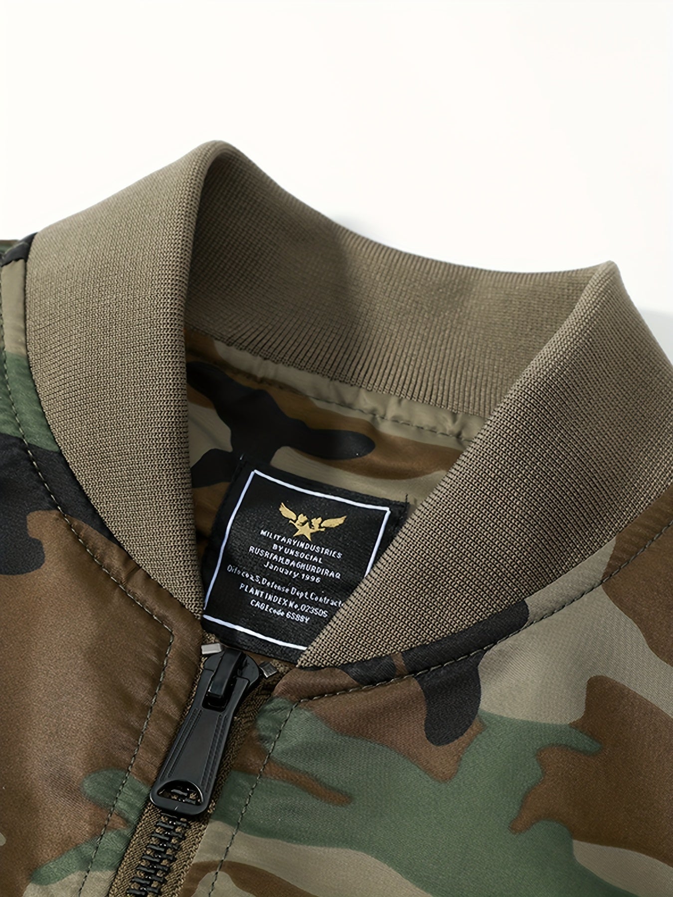 Orsari – Camouflage Bomberjack voor Heren