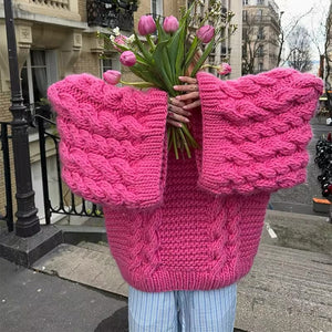 IsabellaVerani Grof Gebreide Trui Voor Dames