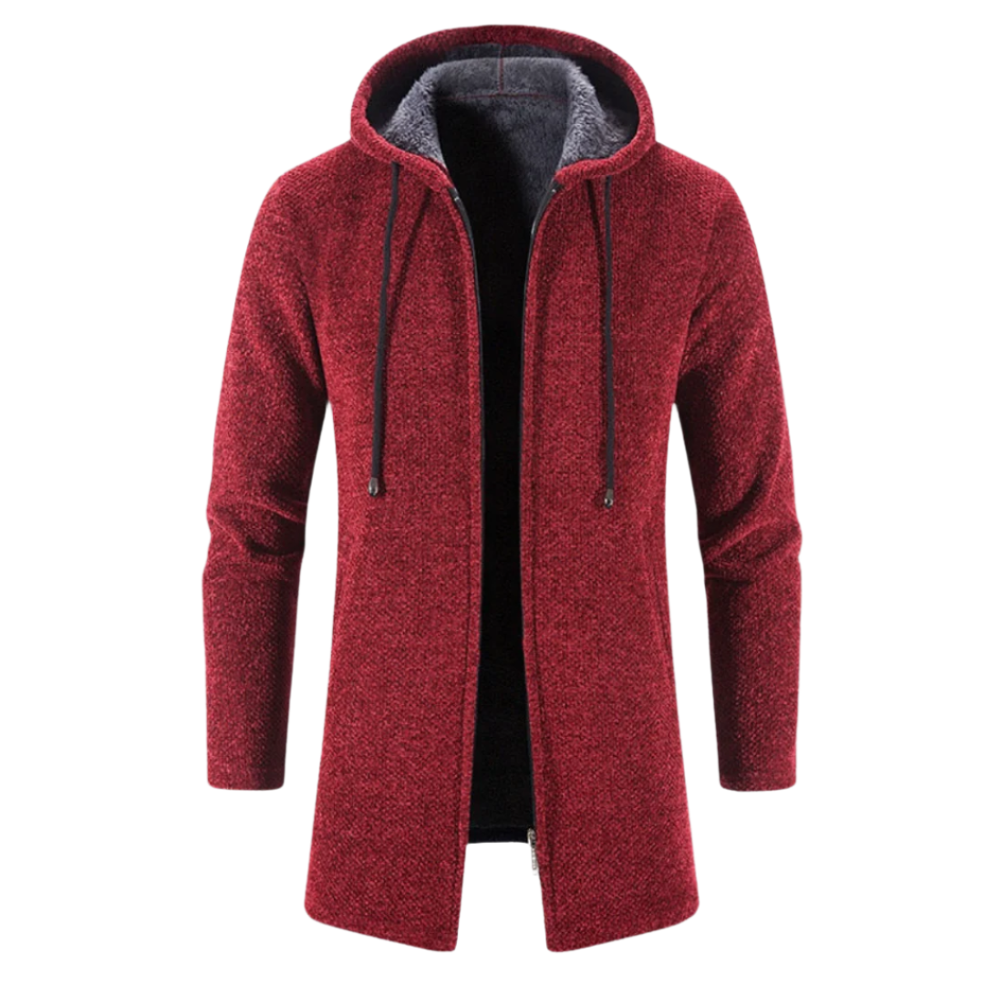 Matteo – Gewatteerde Heren Winterjas met Capuchon