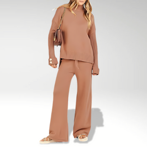 SofiaCalabrese Moeiteloze Elegantie Tweedelige Set Voor Vrouwen