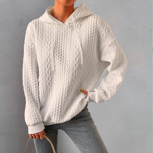 Stilista™ Kabelgebreide Hoodie