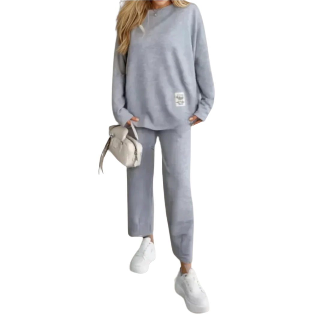 Giulia – Zacht Dames Loungewear Set van Katoenmix