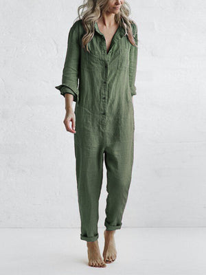 MarcoBellini Jumpsuit Lange Mouwen