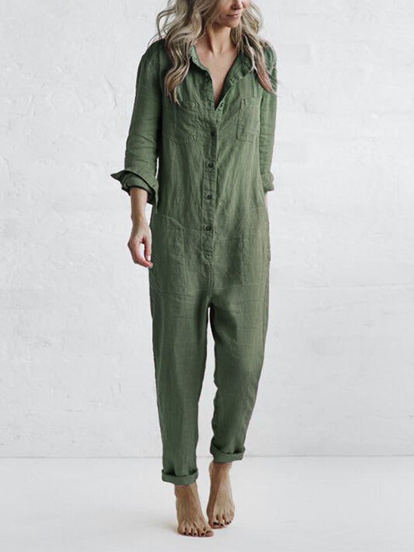 MarcoBellini Jumpsuit Lange Mouwen