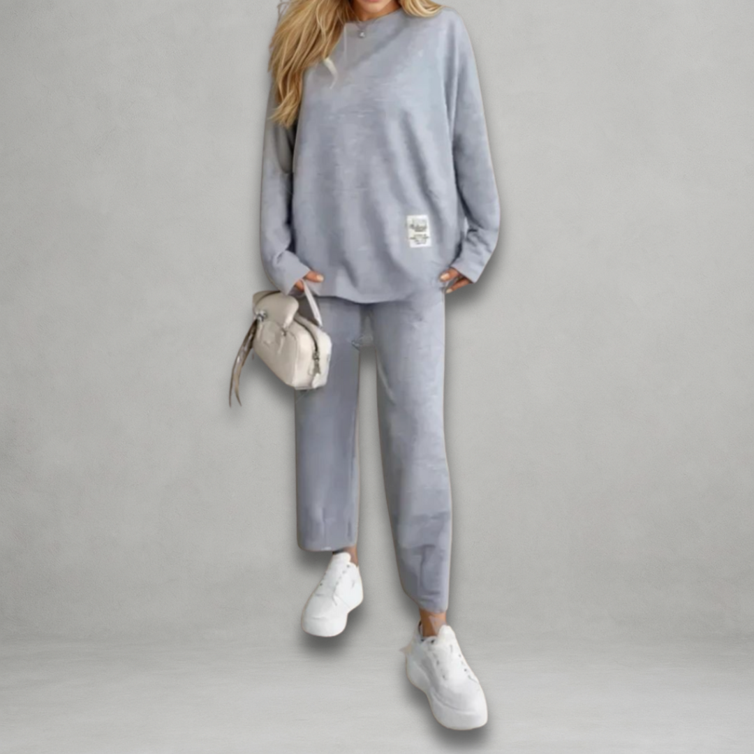 Giulia – Zacht Dames Loungewear Set van Katoenmix