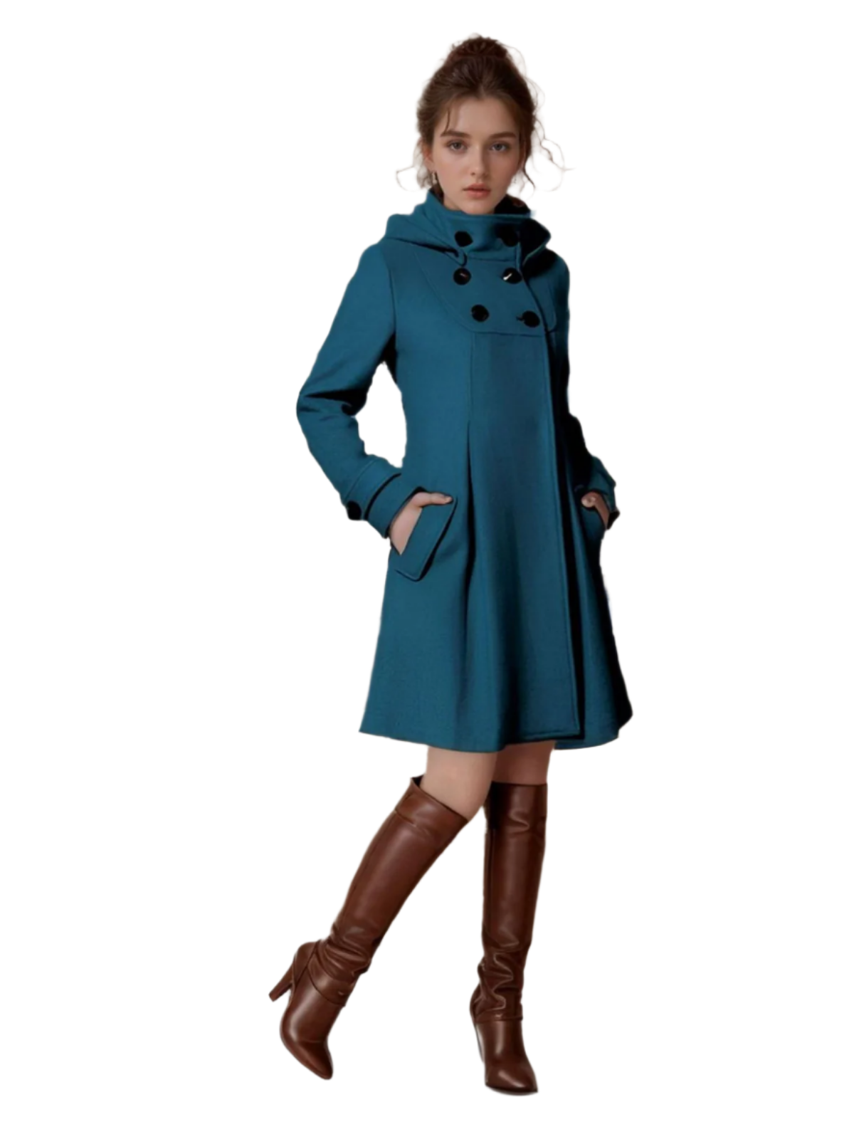 Sophia – Elegante Dames Jas met Getailleerde Kraag