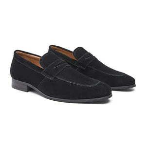 StefanoRinaldi Suède Penny Loafers