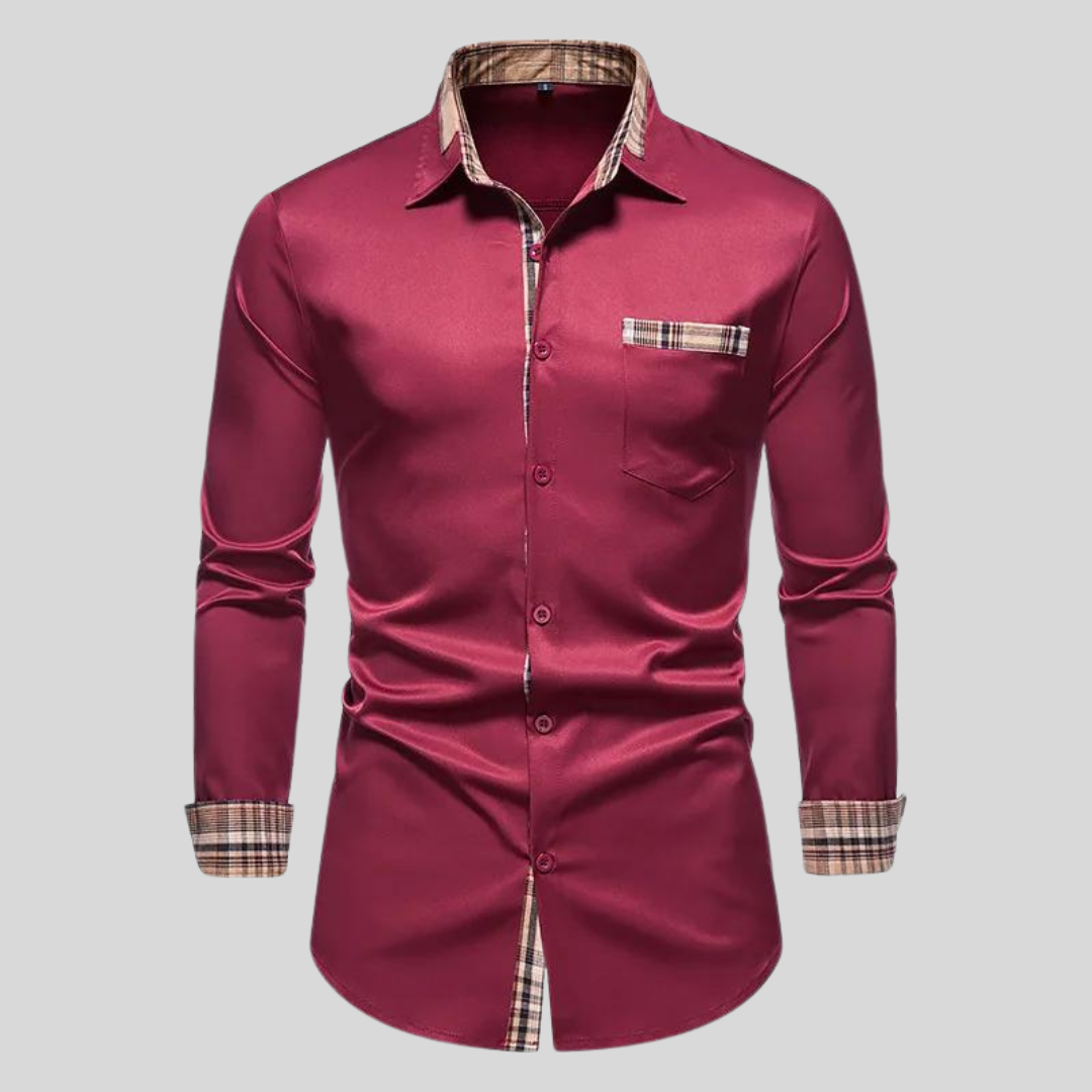 Lorenzo – Losvallend Geruit Overhemd voor Heren