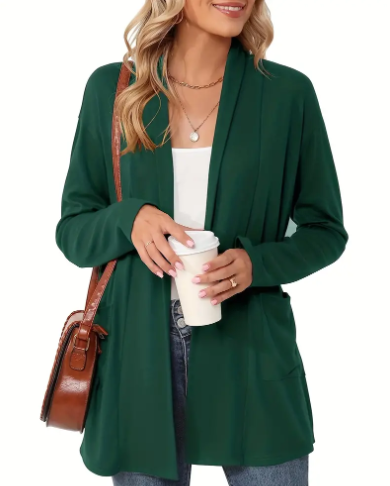 Elena – Klassieke Gebreide Dames Cardigan