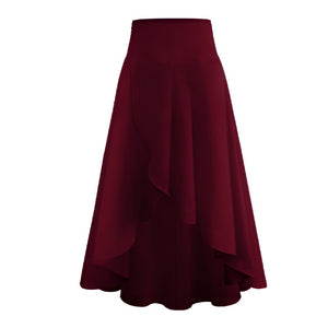 Isabella – Vrouwelijke Zomerrok op Midi-Lengte met Zwierige Pasvorm