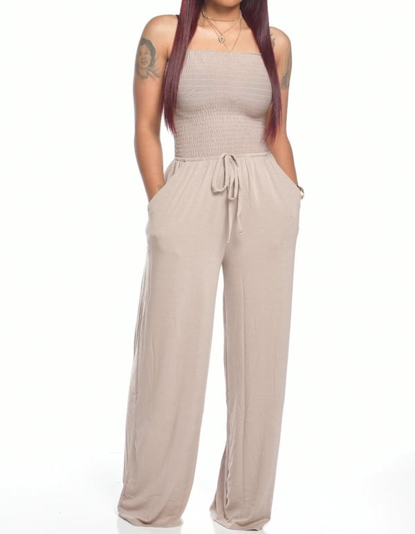 AURIK™ Nieuwste Strapless Taille Jumpsuit 2024