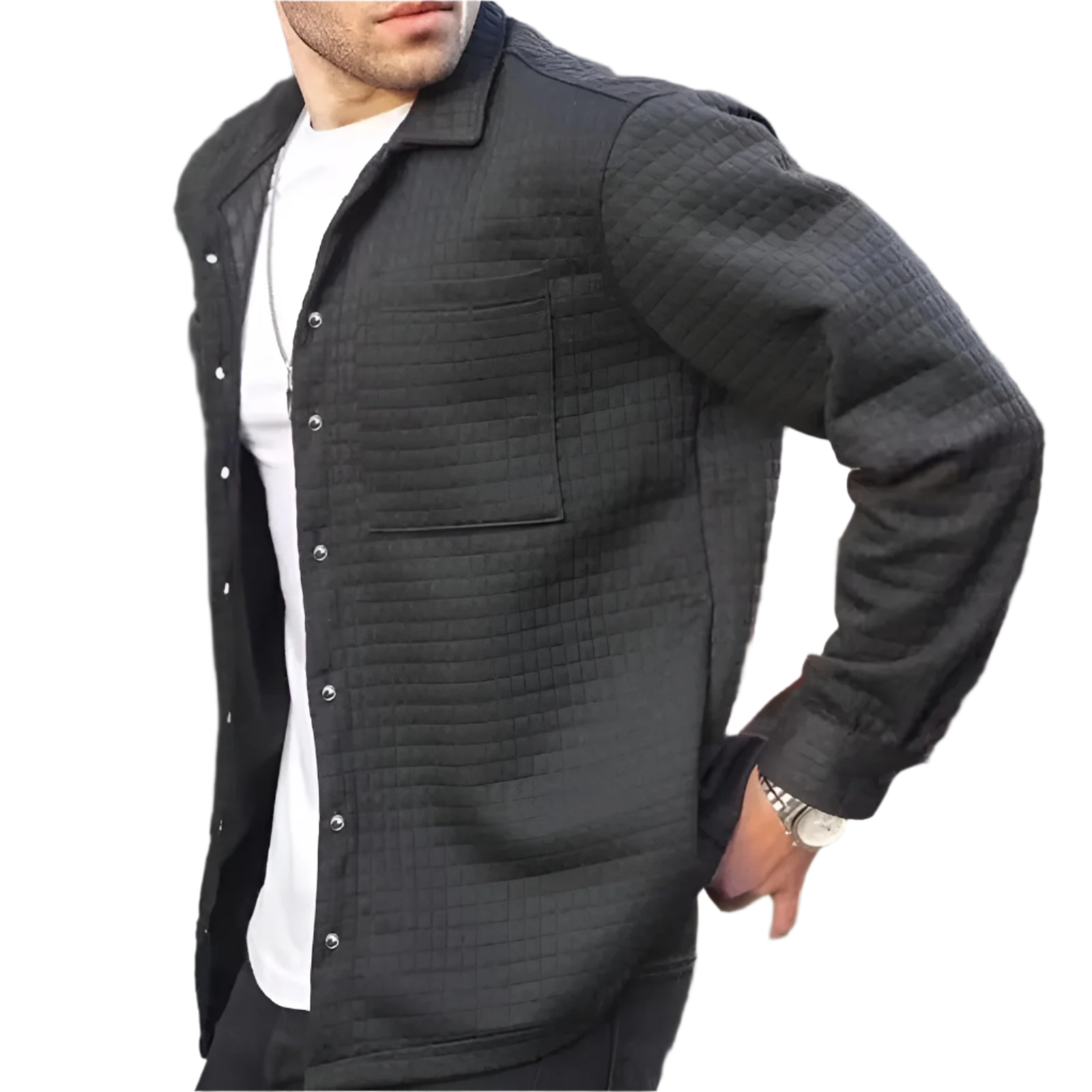 Luca – Casual Heren Vest met Relaxte Pasvorm