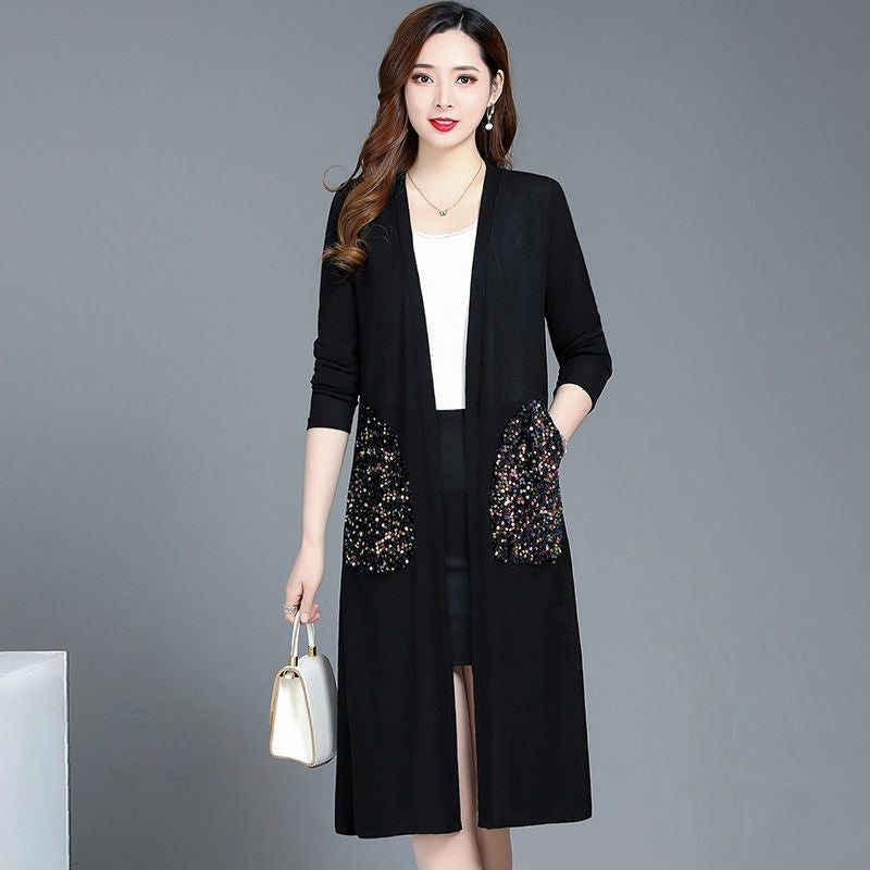 IsabellaMaglieria™️ Gebreid damesvest sjaaljas