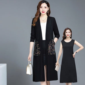 IsabellaMaglieria™️ Gebreid damesvest sjaaljas