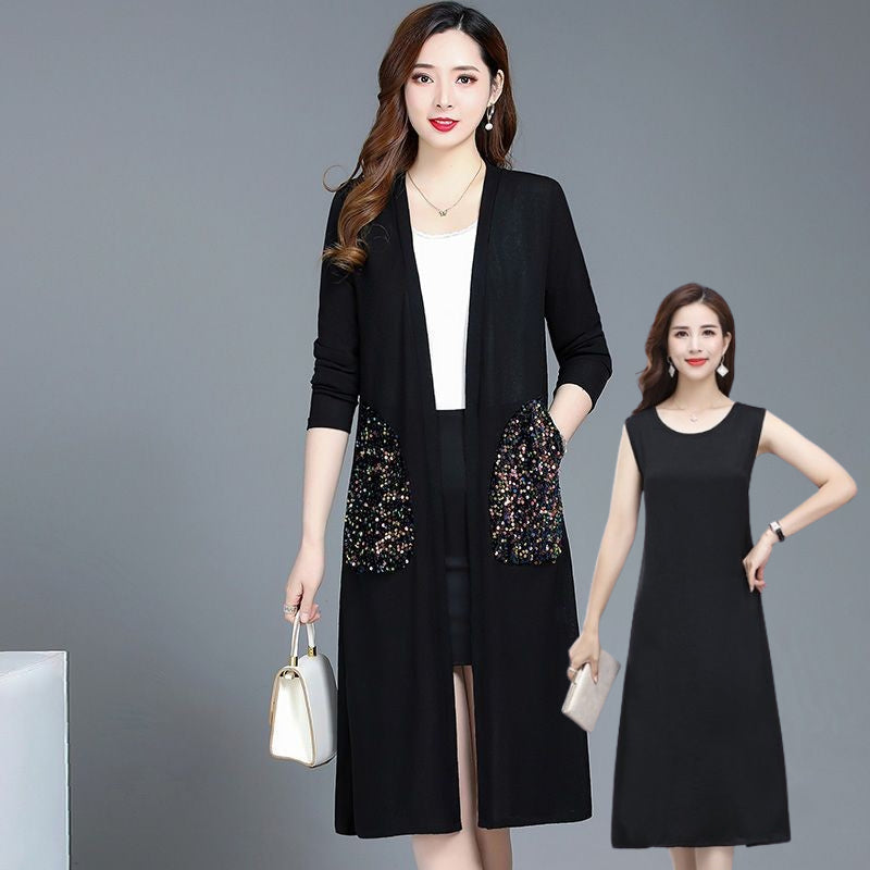 IsabellaMaglieria™️ Gebreid damesvest sjaaljas