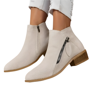 Maaike – Vintage-geïnspireerde dames enkellaarsjes