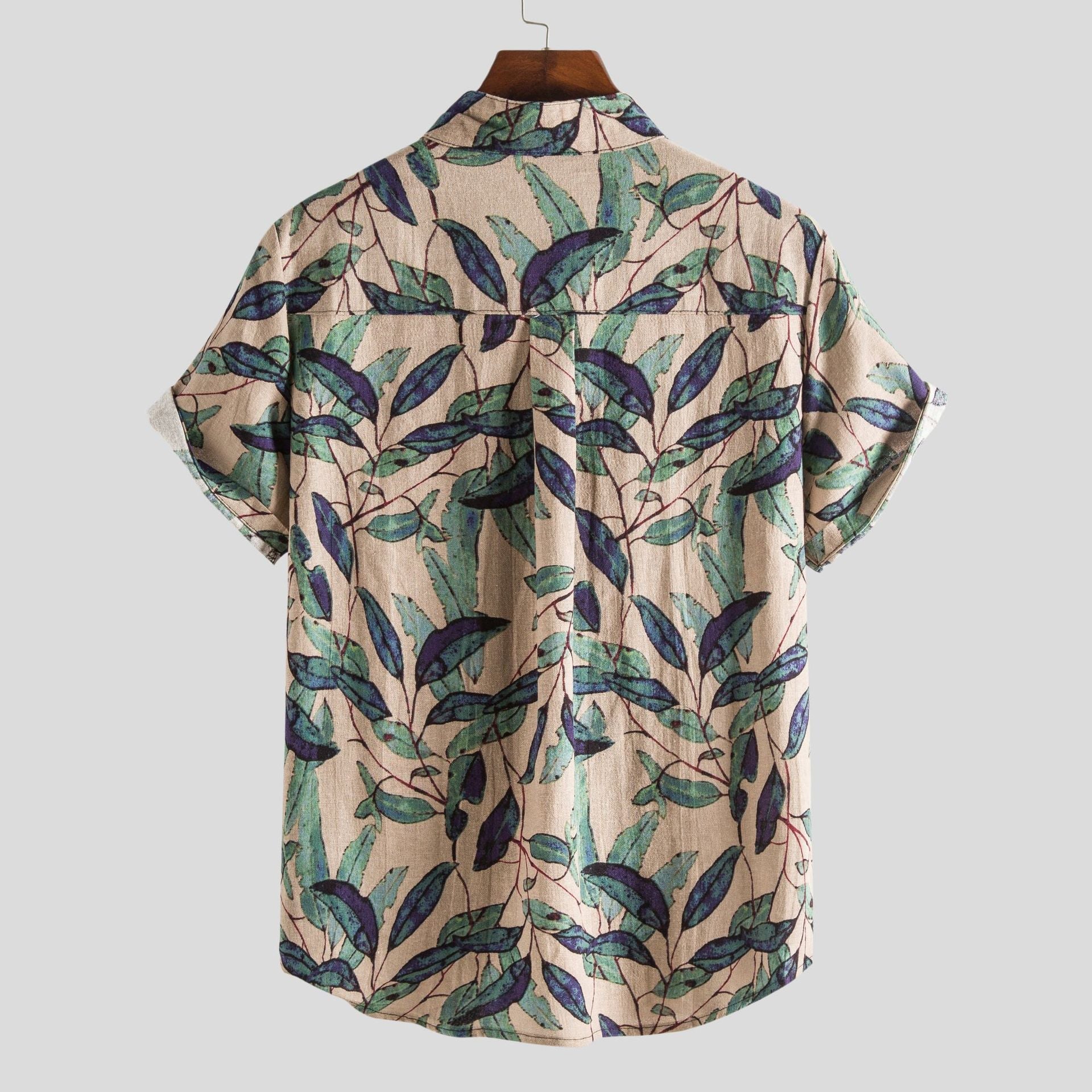 Matteo – Ademend Heren Zomershirt met Print