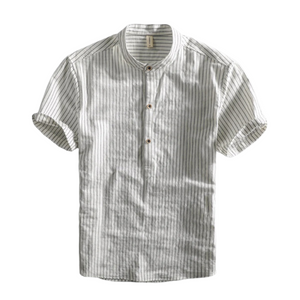 Lorenzo – Casual Heren Katoenen Streepjesoverhemd