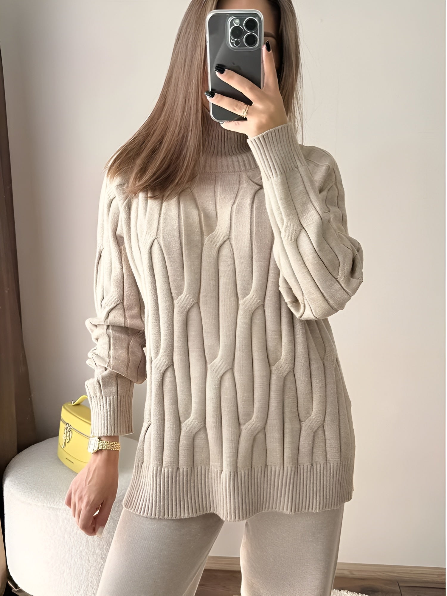 Isabella – Oversized Dames Coltrui
