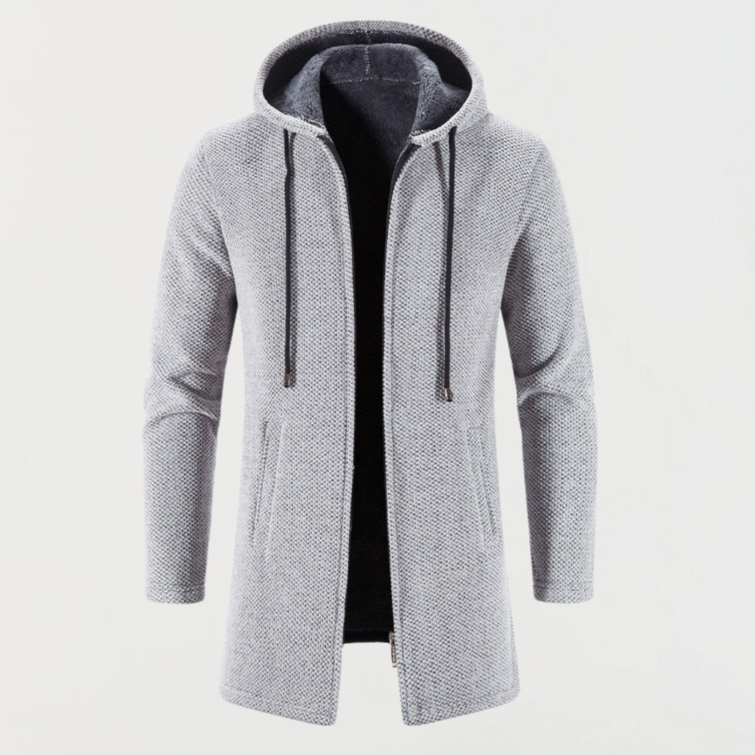 Matteo – Gewatteerde Heren Winterjas met Capuchon
