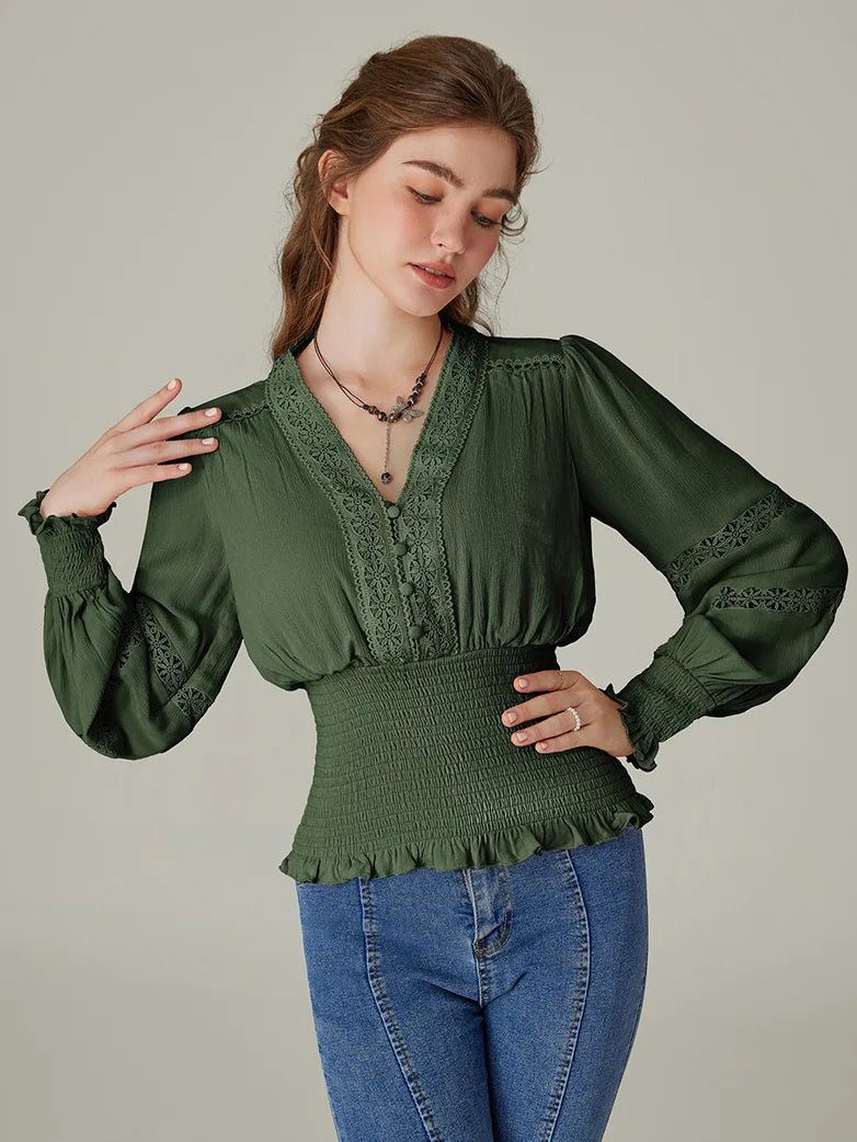 StefanoGreco V-Hals Katoenen Pullover Tops